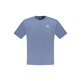 North Sails Blue Cotton Men T-Shirt -   -  North Sails.